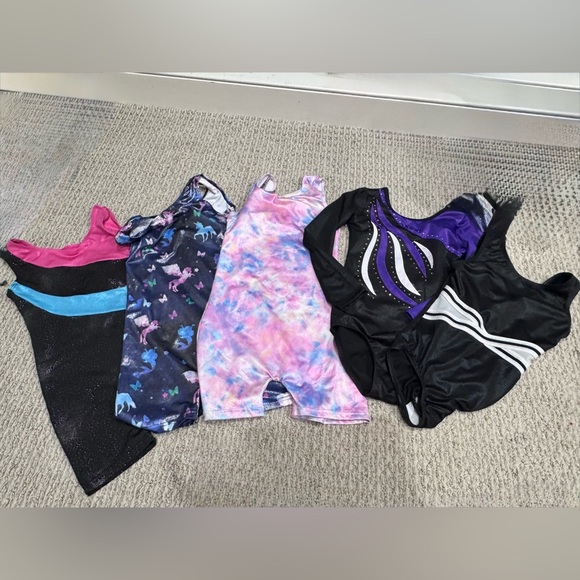 Other - Bundle of 5 children’s leotards. Size 140/7/8.
